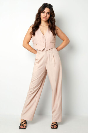 Cropped waistcoat - sand  h5 Picture6